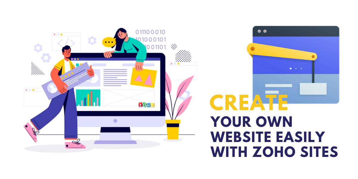 Create Your Own Website Easily With Zoho Sites - Encaptechno