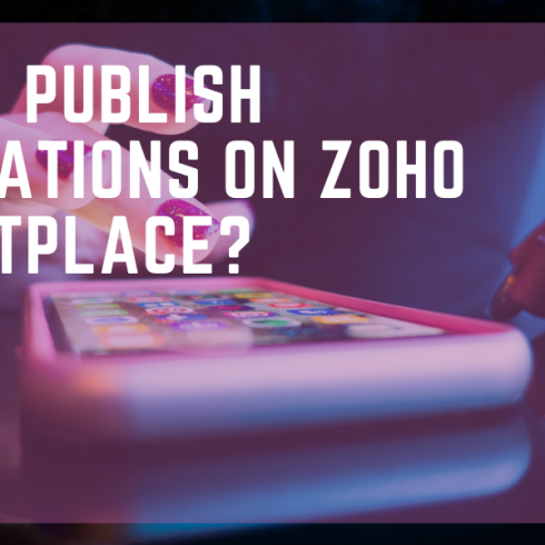 How to Publish Applications on Zoho Marketplace - Encaptechno