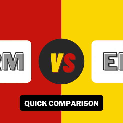 CRM vs ERP - A Quick Comparison - Encaptechno