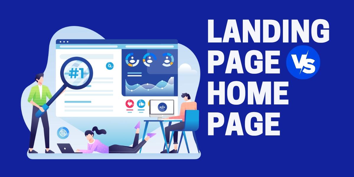Landing Page Vs HomePage - How is a Landing Page Different from a Homepage? - Encaptechno